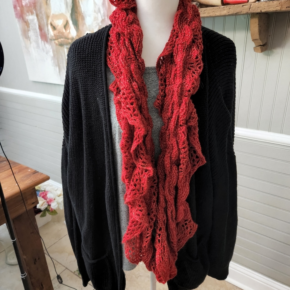 UNIVERSAL THREAD  BLACK CARDIGAN SWEATER XXL